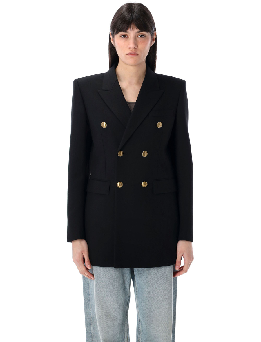 Wool gabardine jacket - Spazio Pritelli