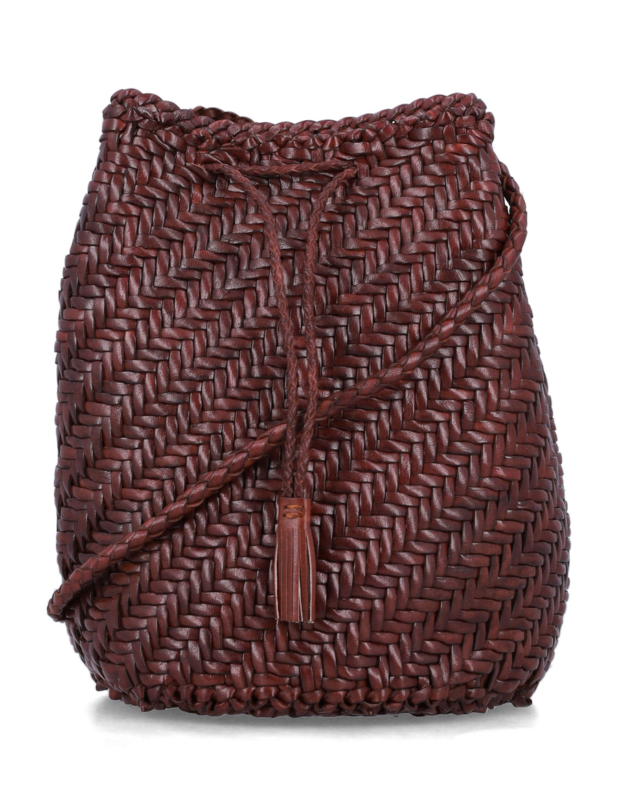 Pompom Double jump bucket bag - Spazio Pritelli