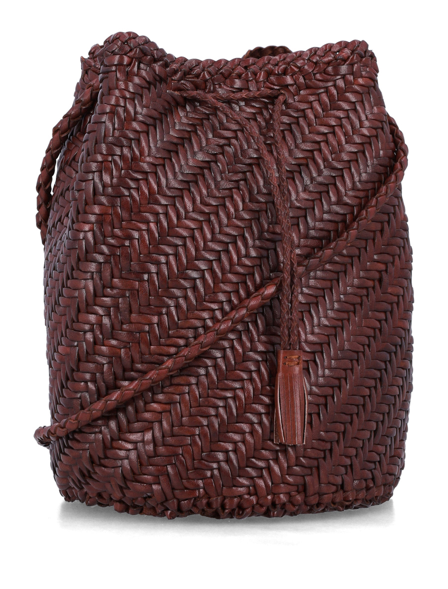 Pompom Double jump bucket bag - Spazio Pritelli