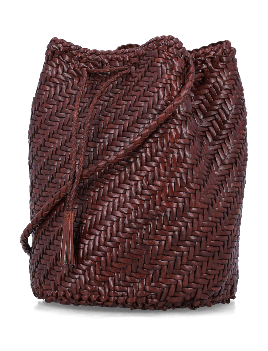 Pompom Double jump bucket bag - Spazio Pritelli