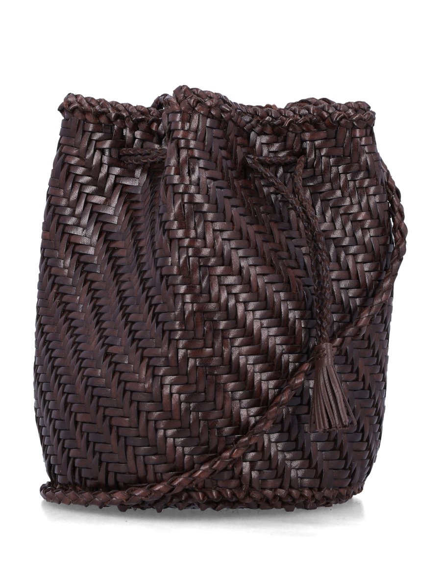 Pompom Double jump bucket bag - Spazio Pritelli