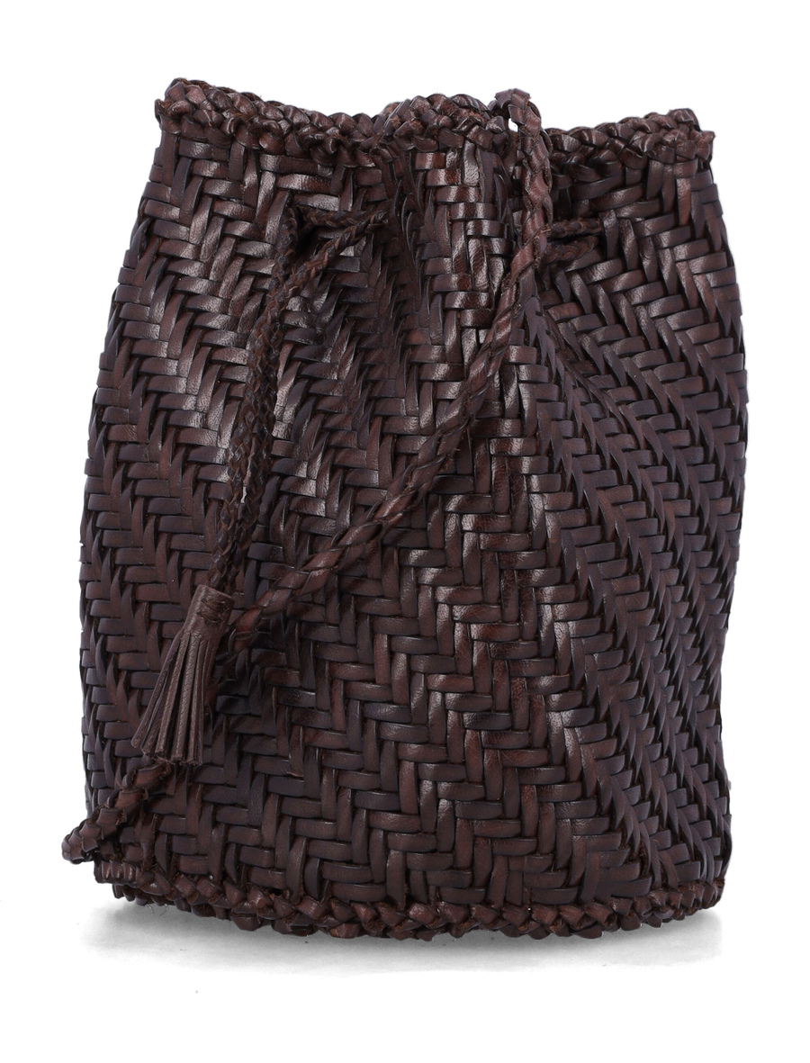 Pompom Double jump bucket bag - Spazio Pritelli