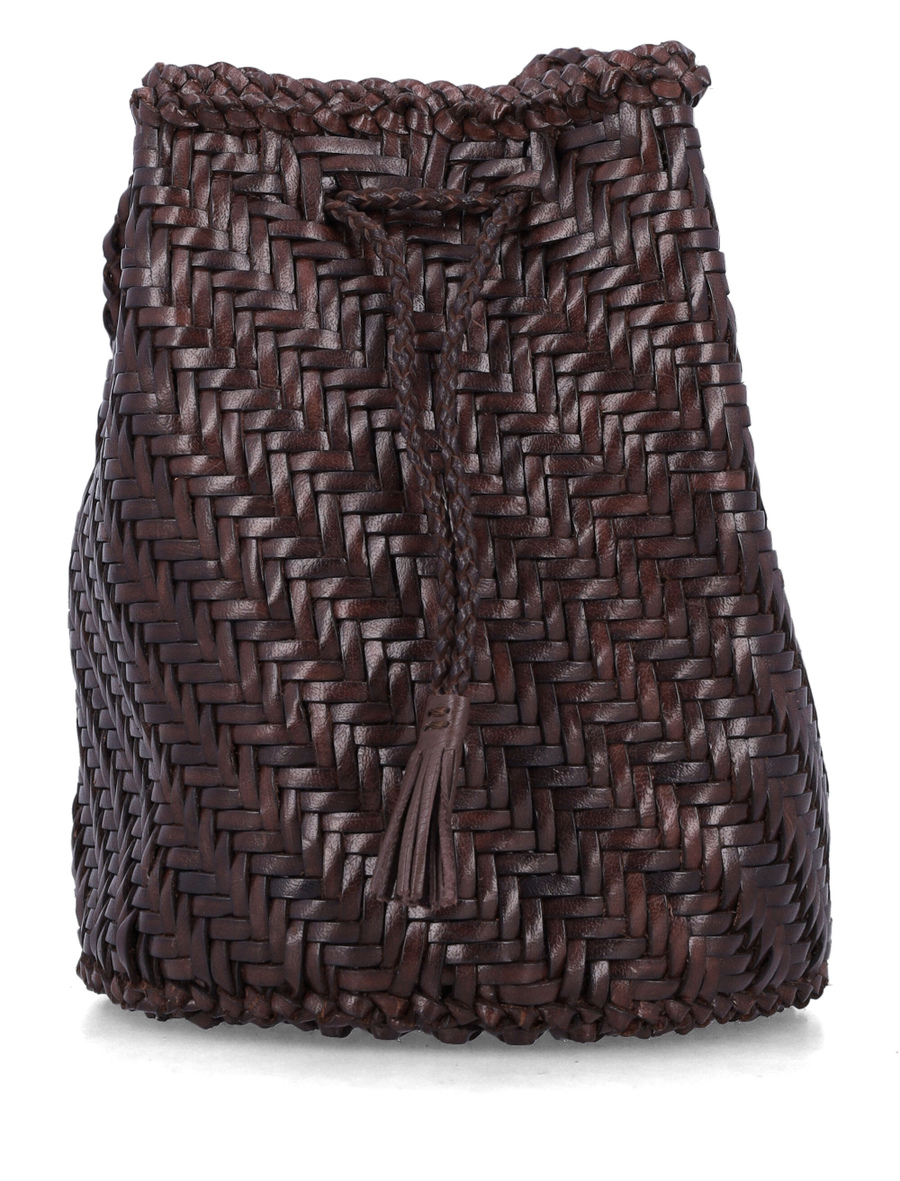 Pompom Double jump bucket bag - Spazio Pritelli