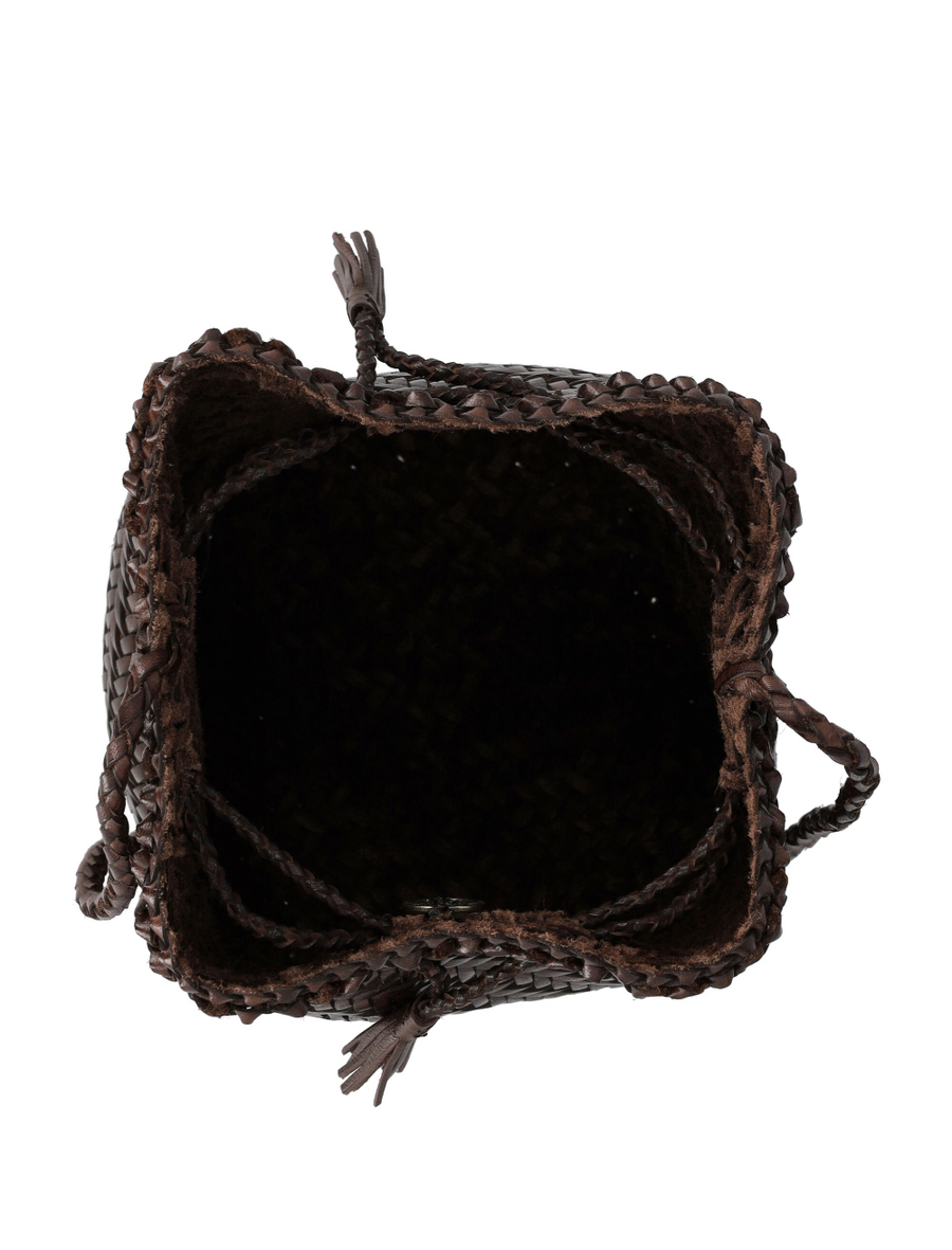 Pompom Double jump bucket bag - Spazio Pritelli