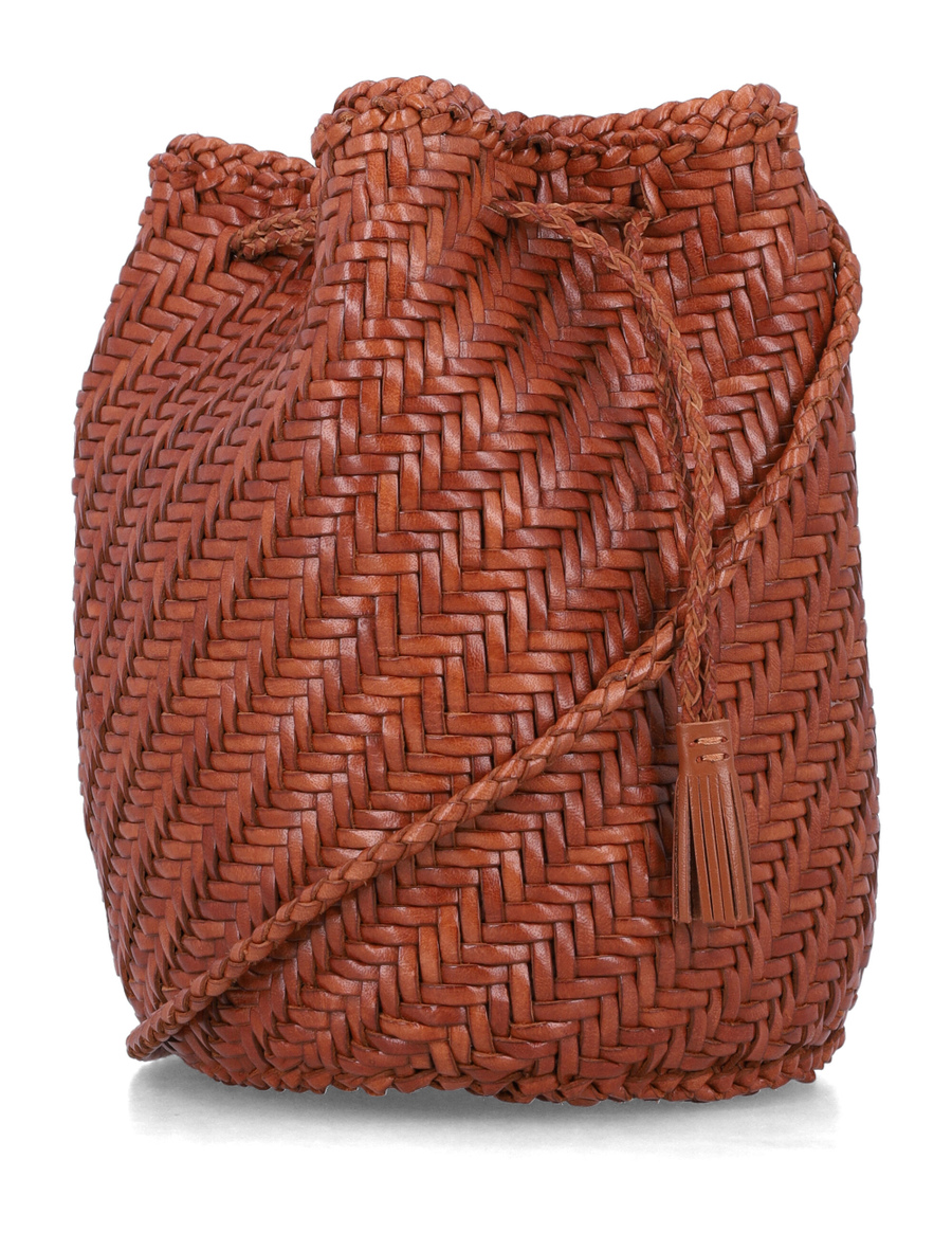 Pompom Double jump bucket bag - Spazio Pritelli