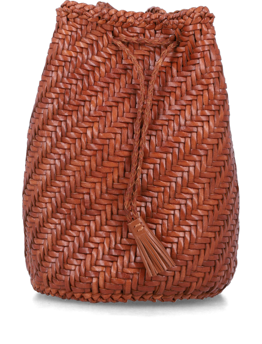 Pompom Double jump bucket bag - Spazio Pritelli