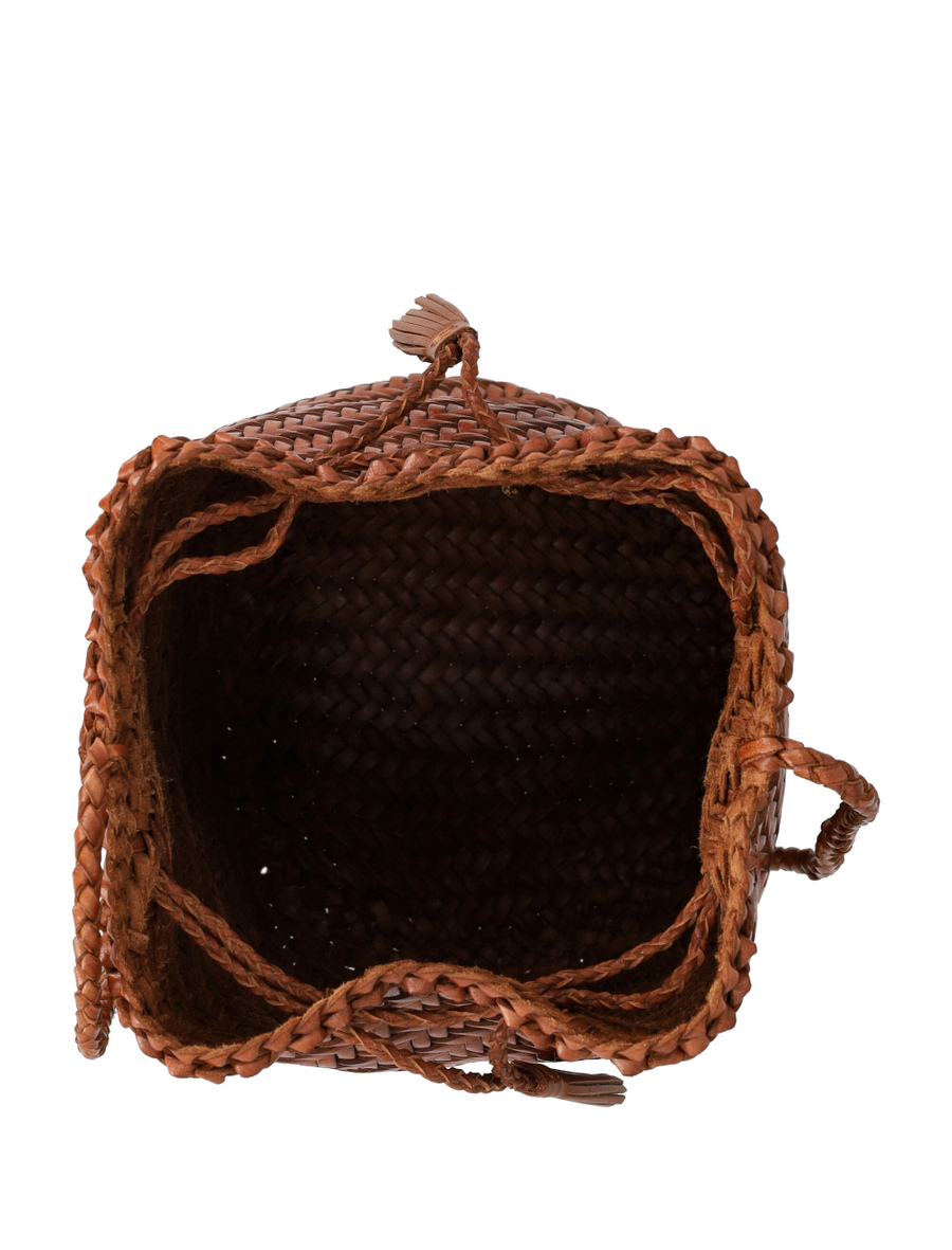 Pompom Double jump bucket bag - Spazio Pritelli