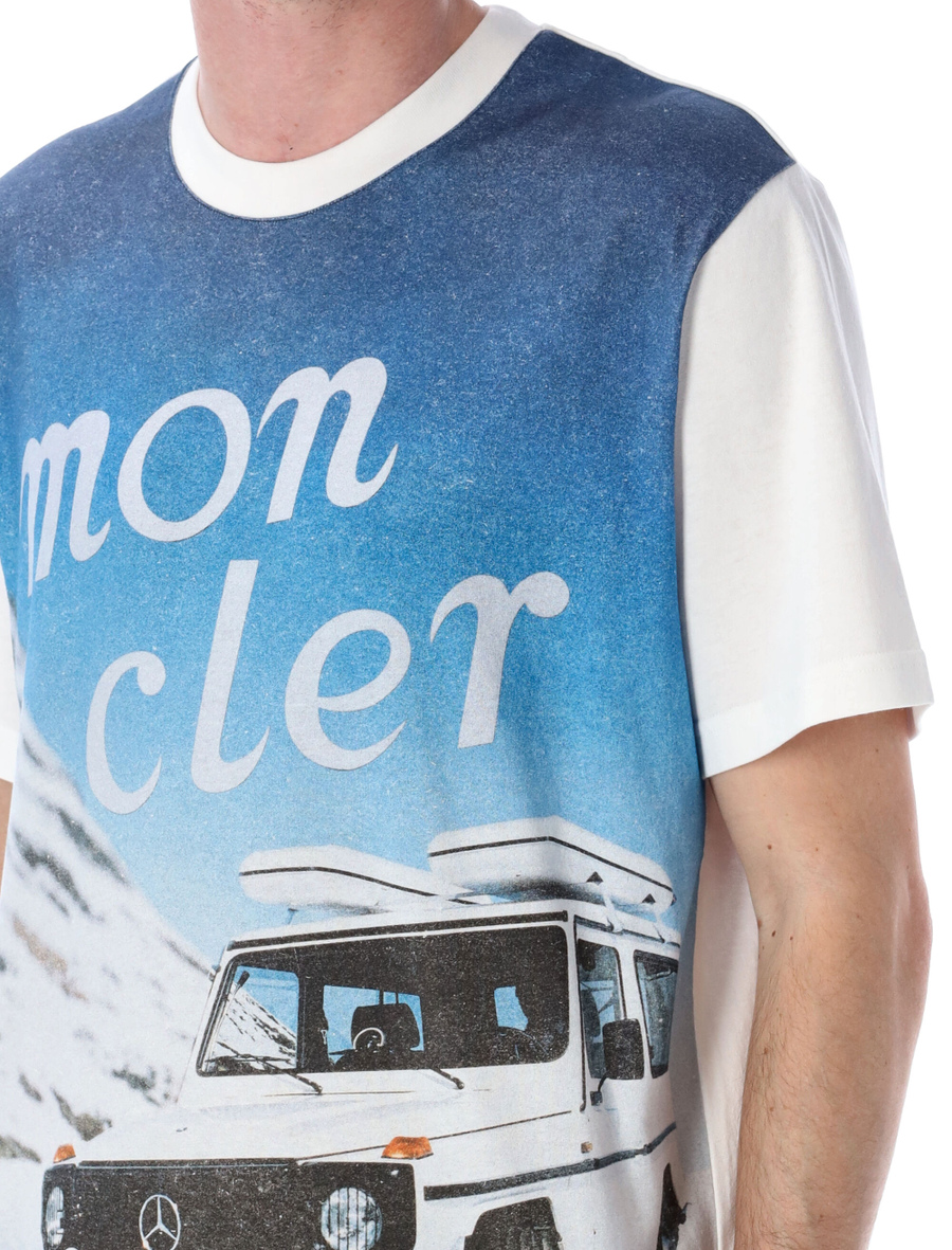 Printed cotton t-shirt - Spazio Pritelli