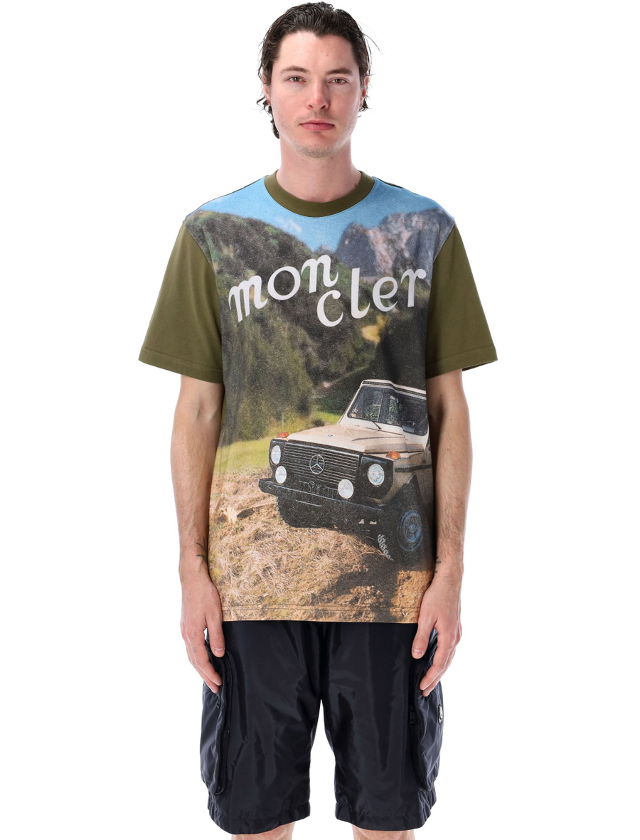 Printed cotton t-shirt - Spazio Pritelli