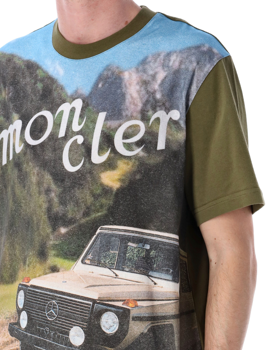 Printed cotton t-shirt - Spazio Pritelli