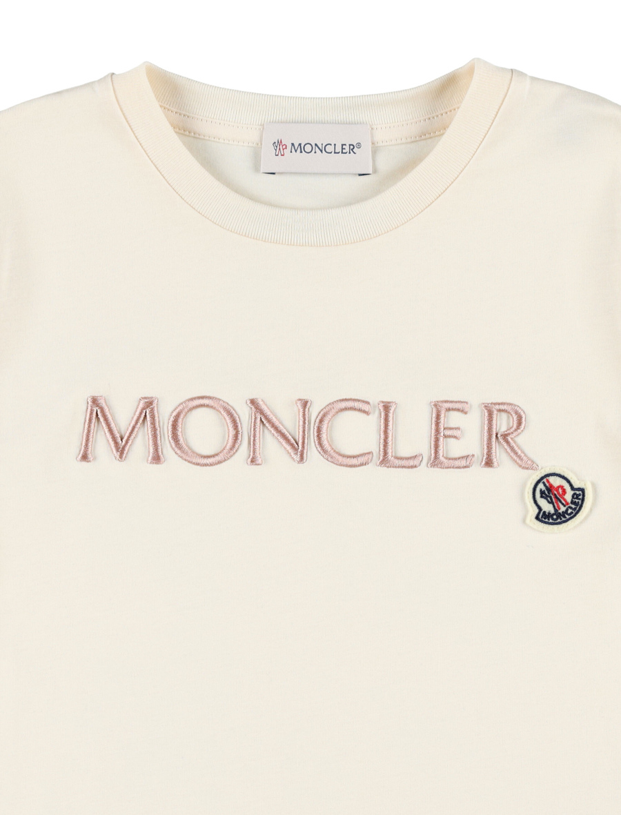 Kid - Embroidered logo cotton t-shirt - Spazio Pritelli