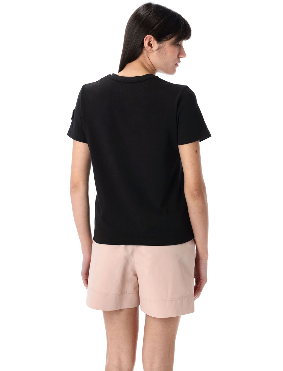 Embroidered calligraphy logo t-shirt - Spazio Pritelli