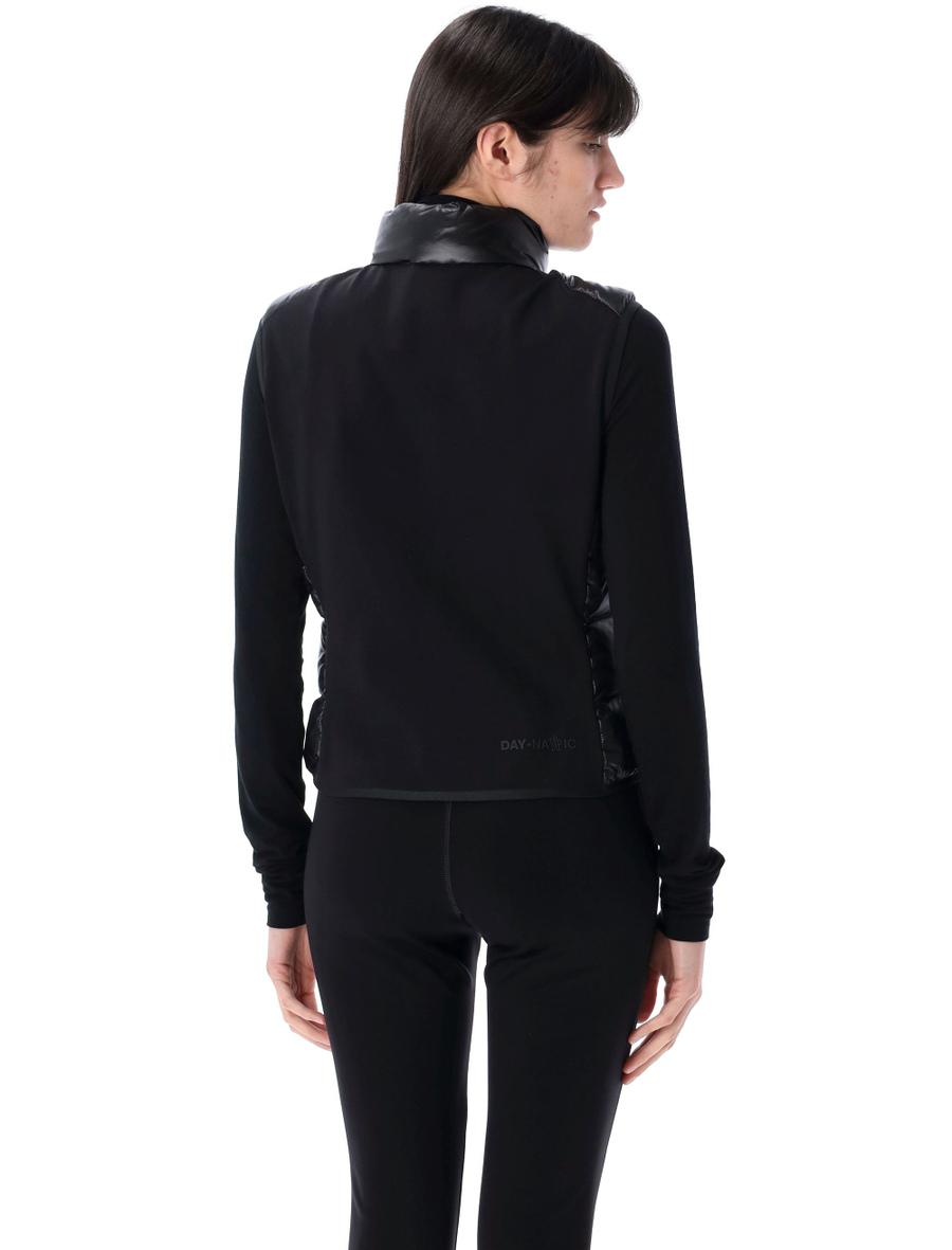 Padded Zip-up jersey gilet - Spazio Pritelli