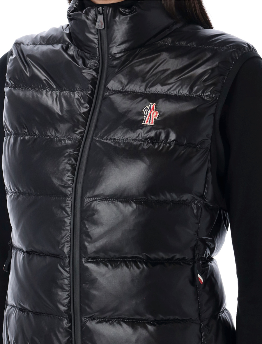 Padded Zip-up jersey gilet - Spazio Pritelli
