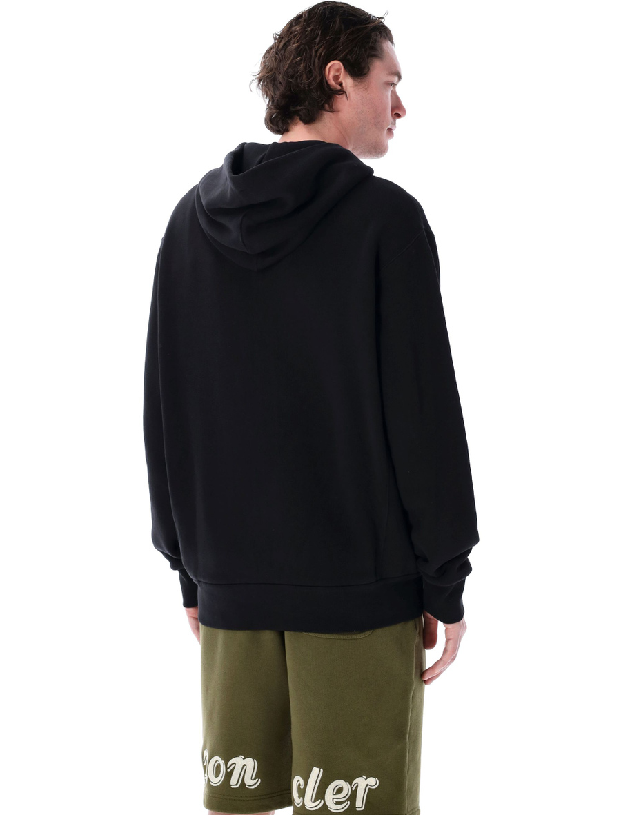 Zip-up cotton hoodie - Spazio Pritelli