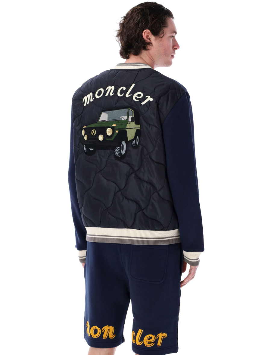 Padded cotton sweatshirt - Spazio Pritelli
