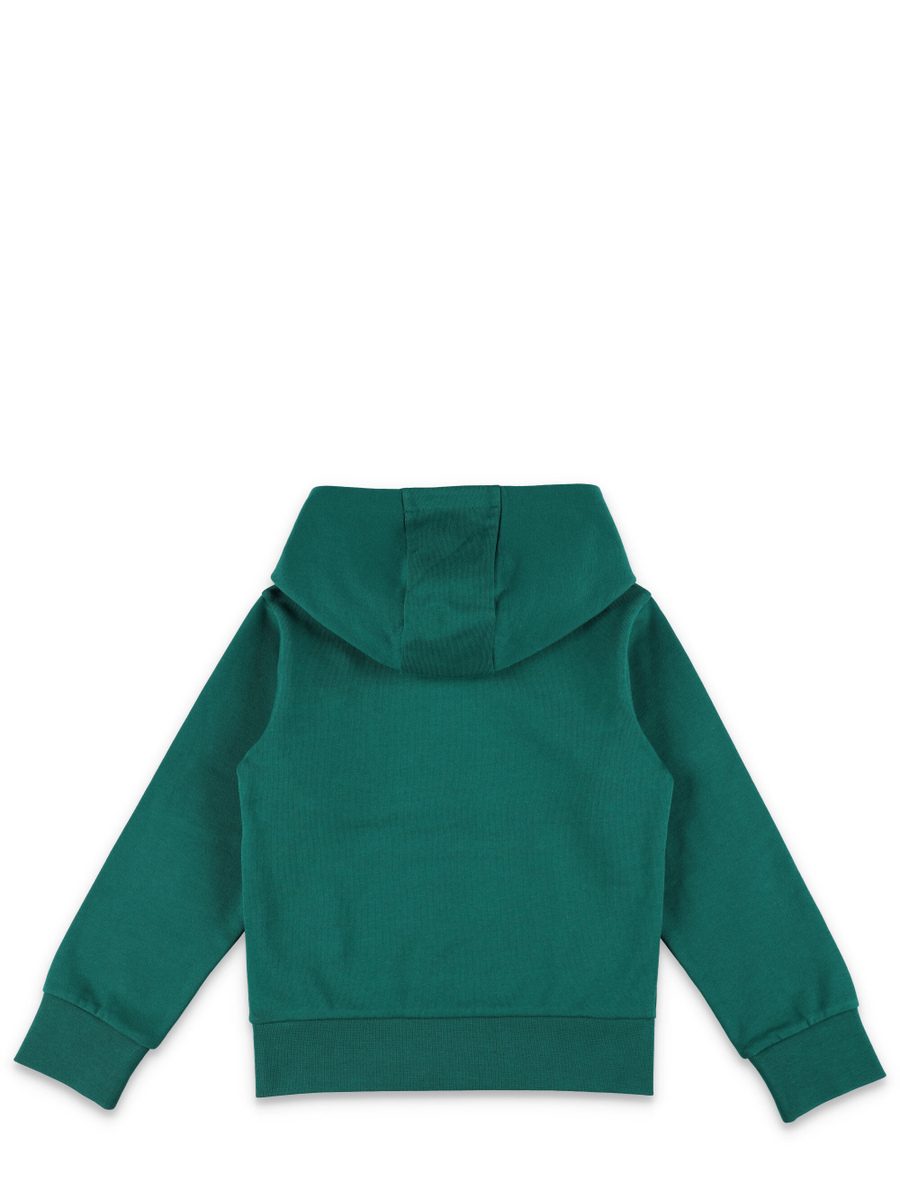 Kid - Logo cotton hoodie - Spazio Pritelli