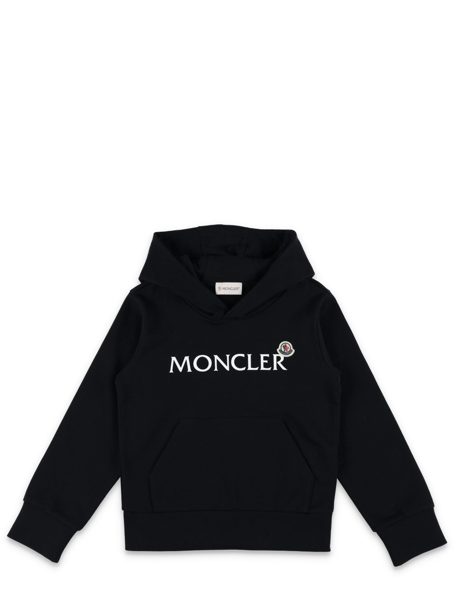 Kid - Logo cotton hoodie - Spazio Pritelli
