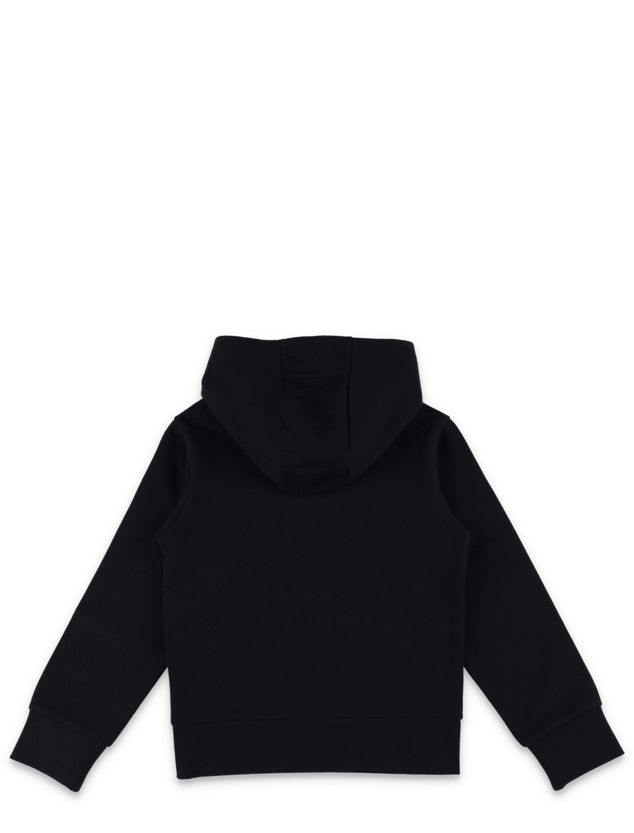 Kid - Logo cotton hoodie - Spazio Pritelli