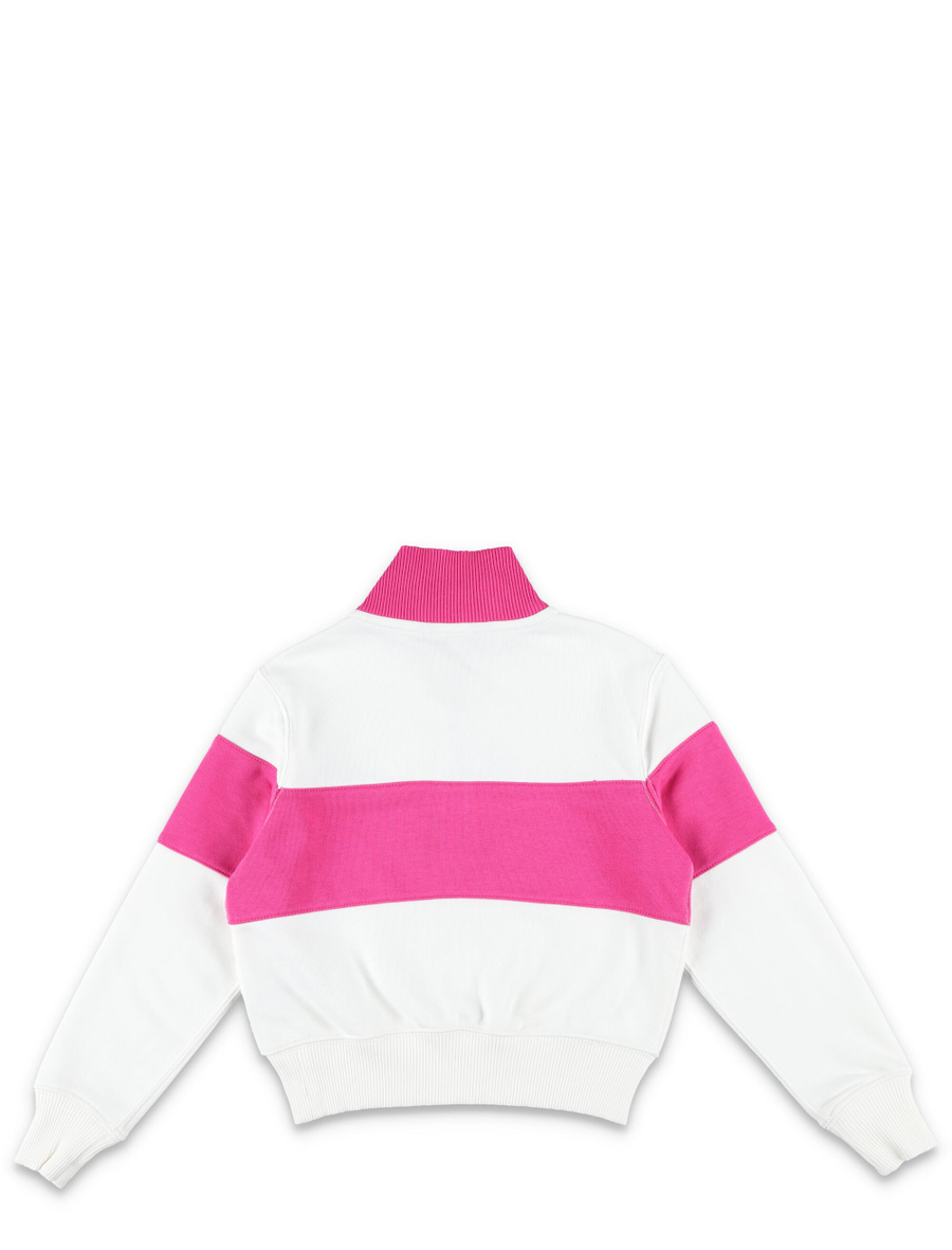 Kid - Logo quarter-zip sweatshirt - Spazio Pritelli
