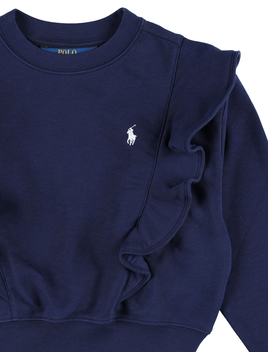 Kid - Ruffled sweatshirt - Spazio Pritelli