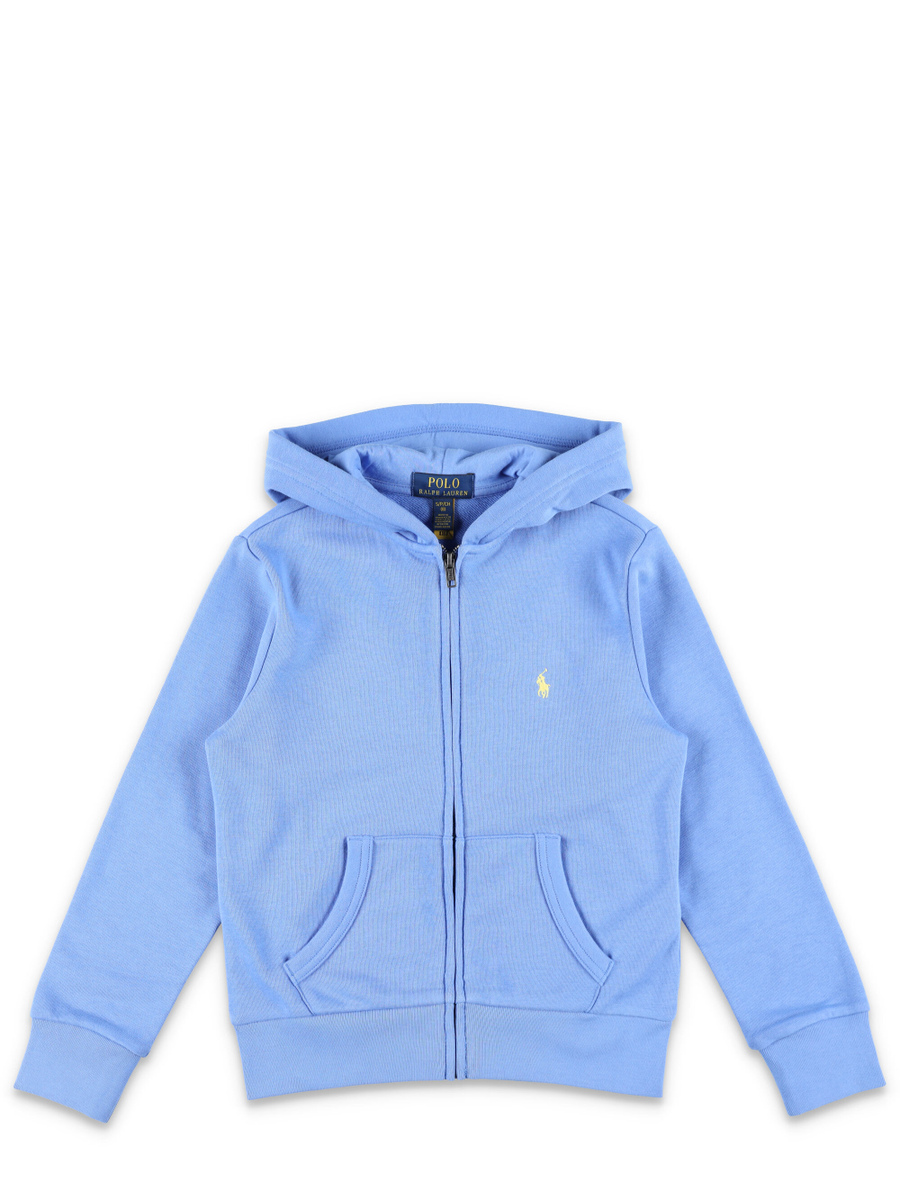 Kid - French terry full-zip hoodie - Spazio Pritelli