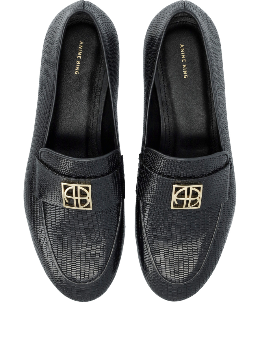 Corrine monogram loafers - Spazio Pritelli
