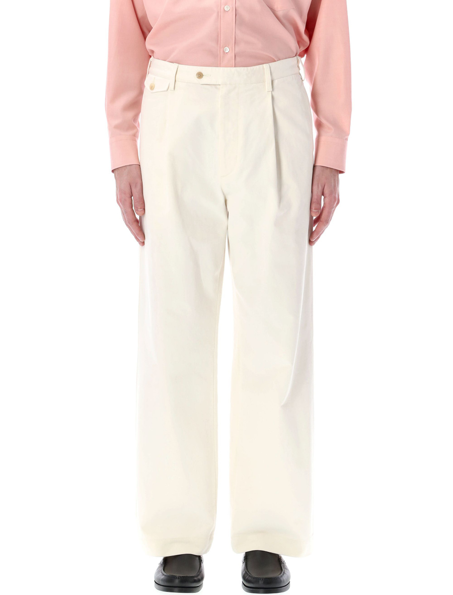 One-tuck chino pants - Spazio Pritelli