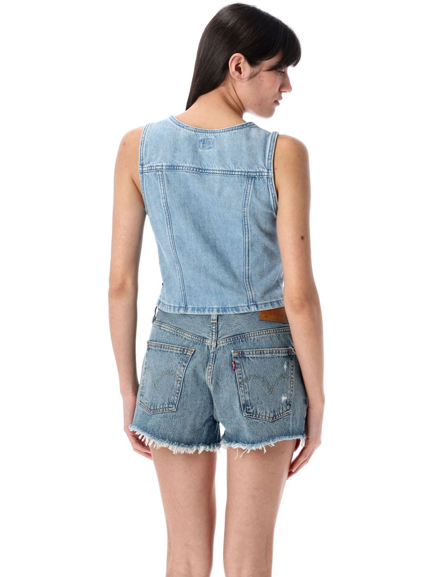 Bella denim corset - Spazio Pritelli
