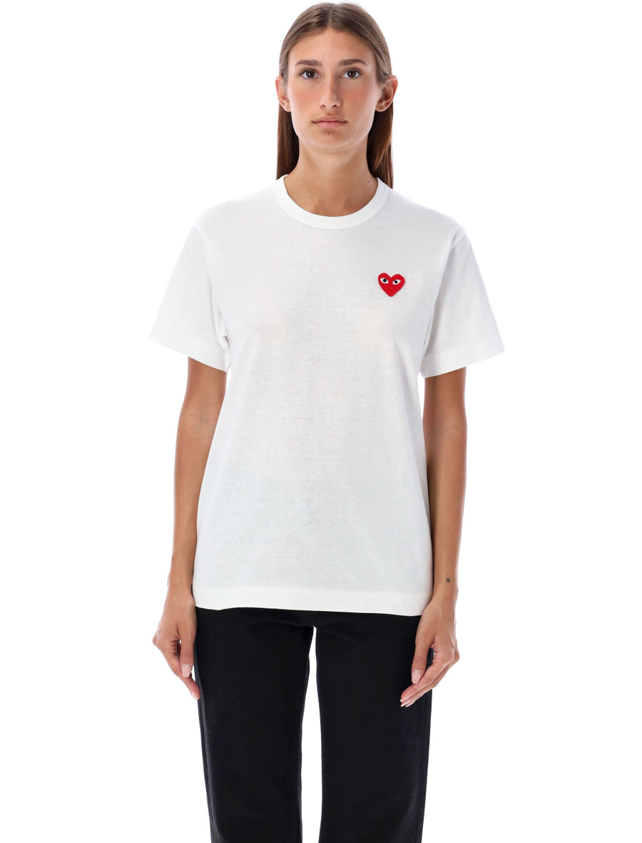 Classic heart patch tee - Spazio Pritelli