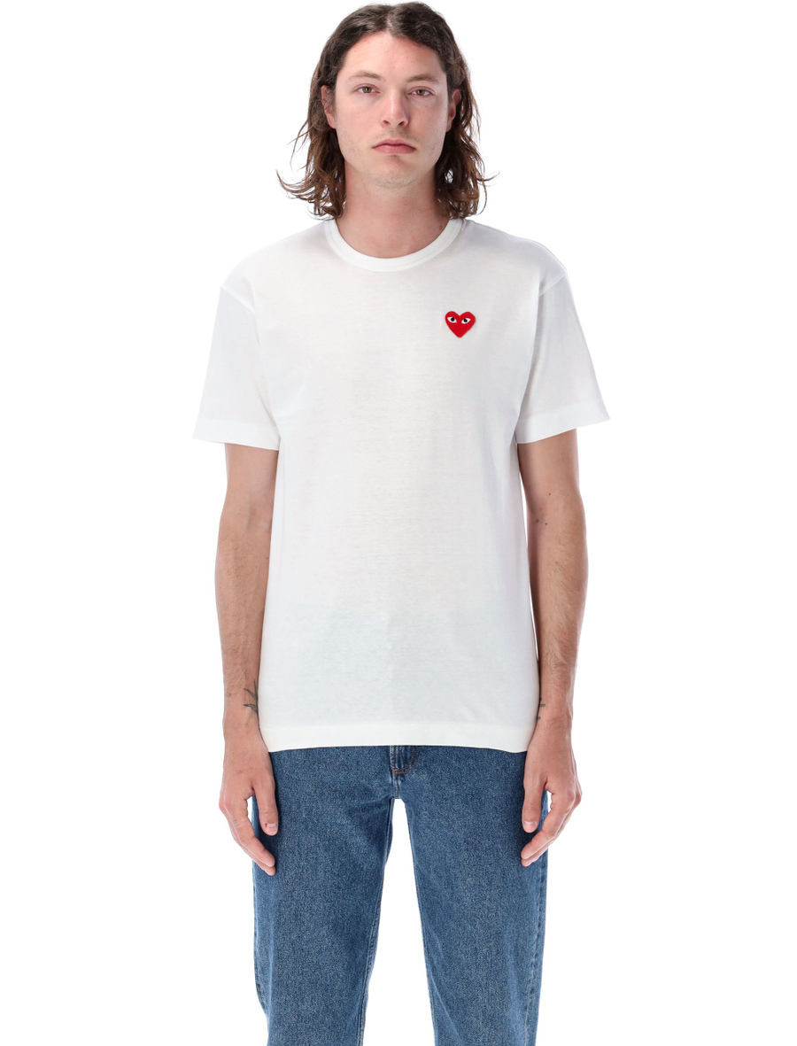 Classic heart patch tee - Spazio Pritelli