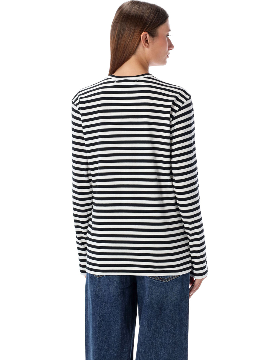 Striped long-sleeved t-shirt - Spazio Pritelli