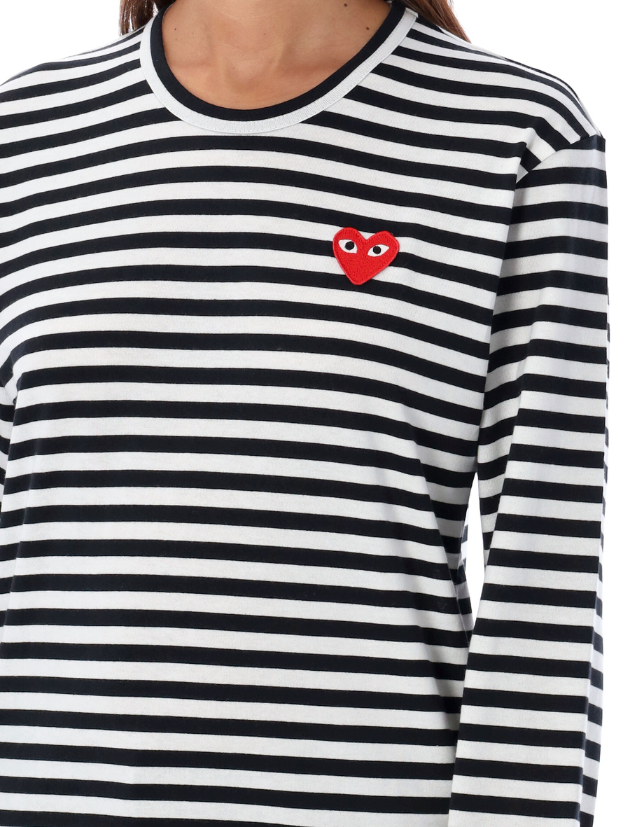 Striped long-sleeved t-shirt - Spazio Pritelli
