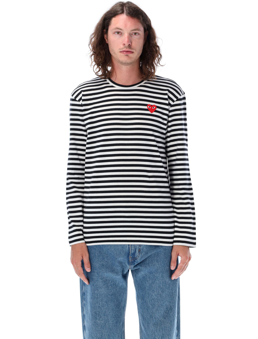 Striped long-sleeved t-shirt - Spazio Pritelli