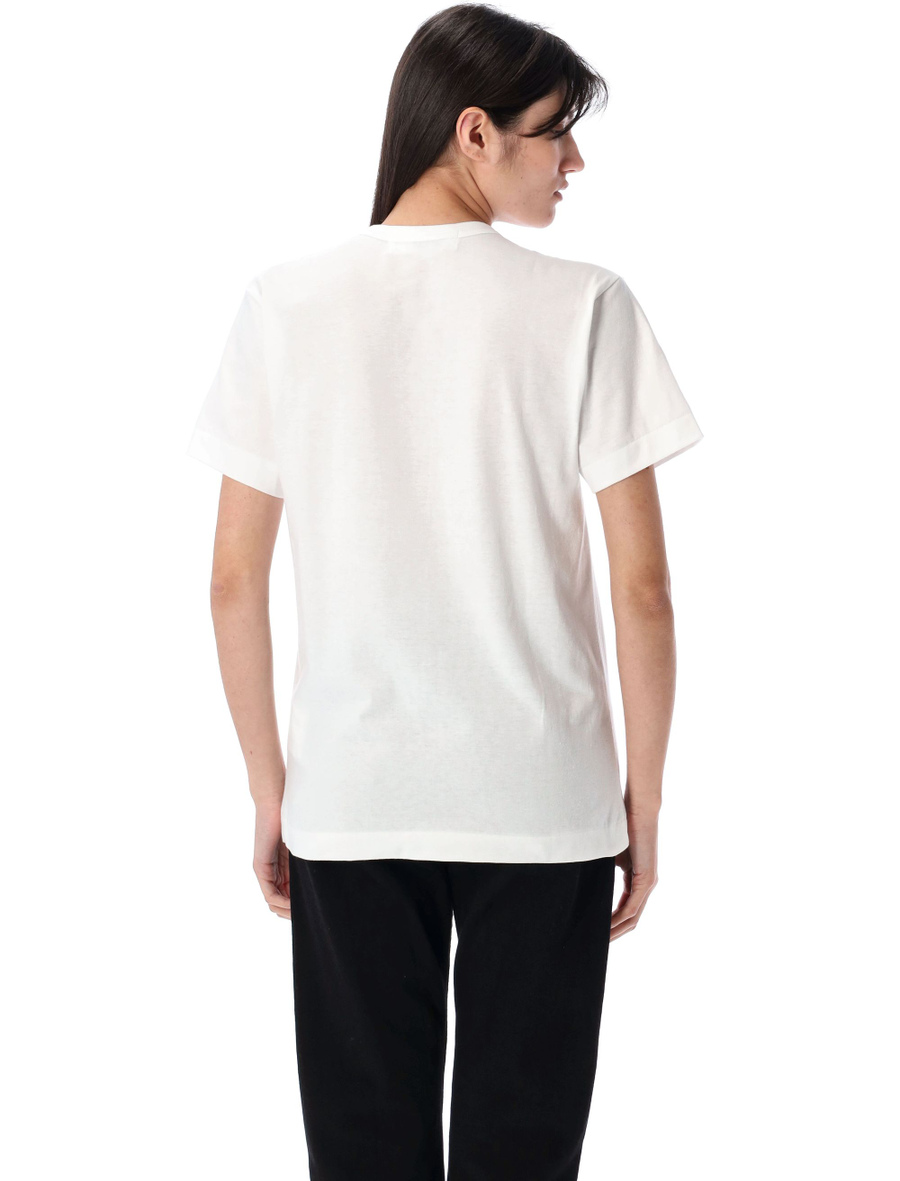 Rhinestones heart t-shirt - Spazio Pritelli