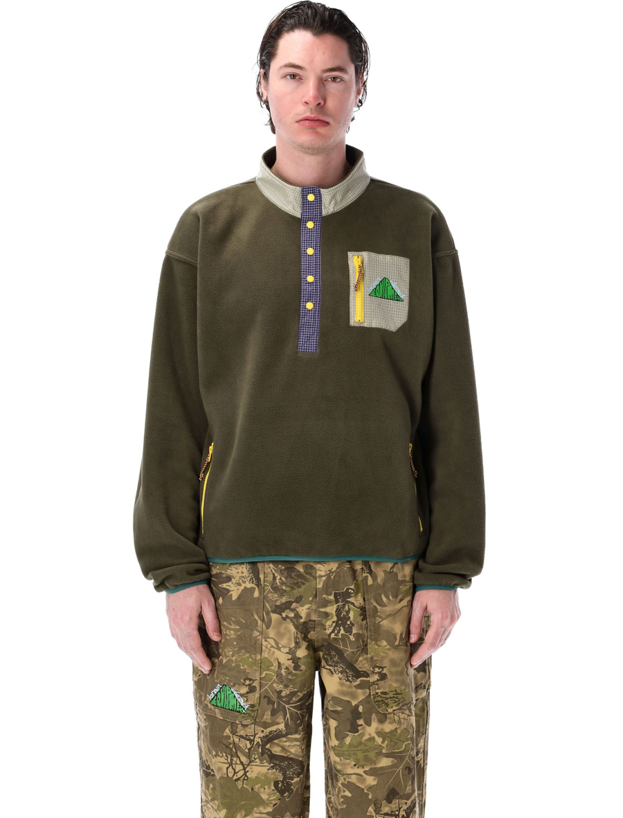 Equipment ripstop pullover fleece jacket - Spazio Pritelli