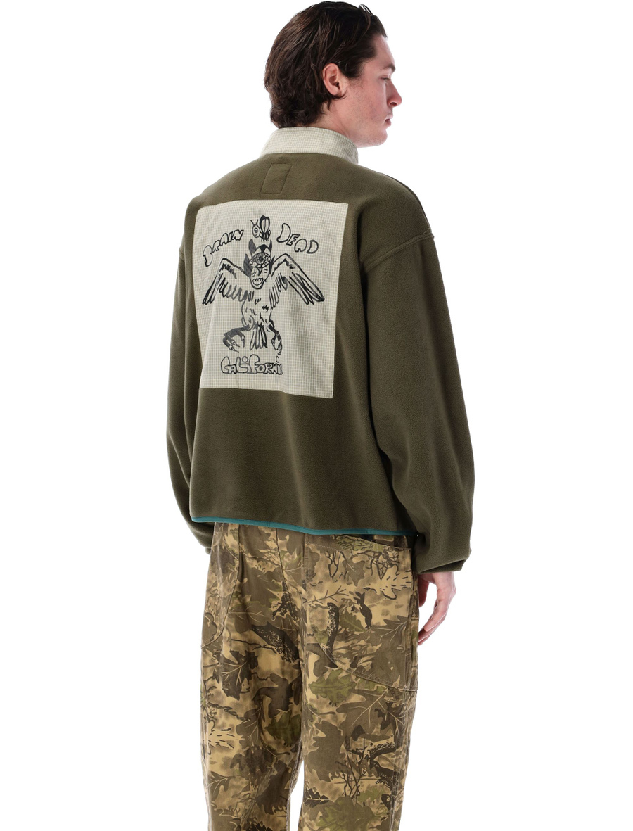 Equipment ripstop pullover fleece jacket - Spazio Pritelli