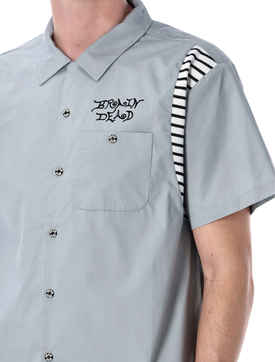 Cobra Flocked bowling shirt - Spazio Pritelli