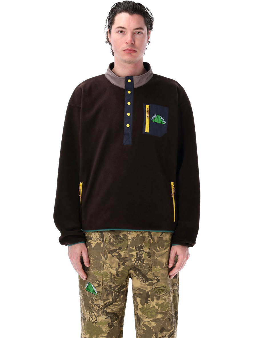 Equipment ripstop pullover fleece jacket - Spazio Pritelli