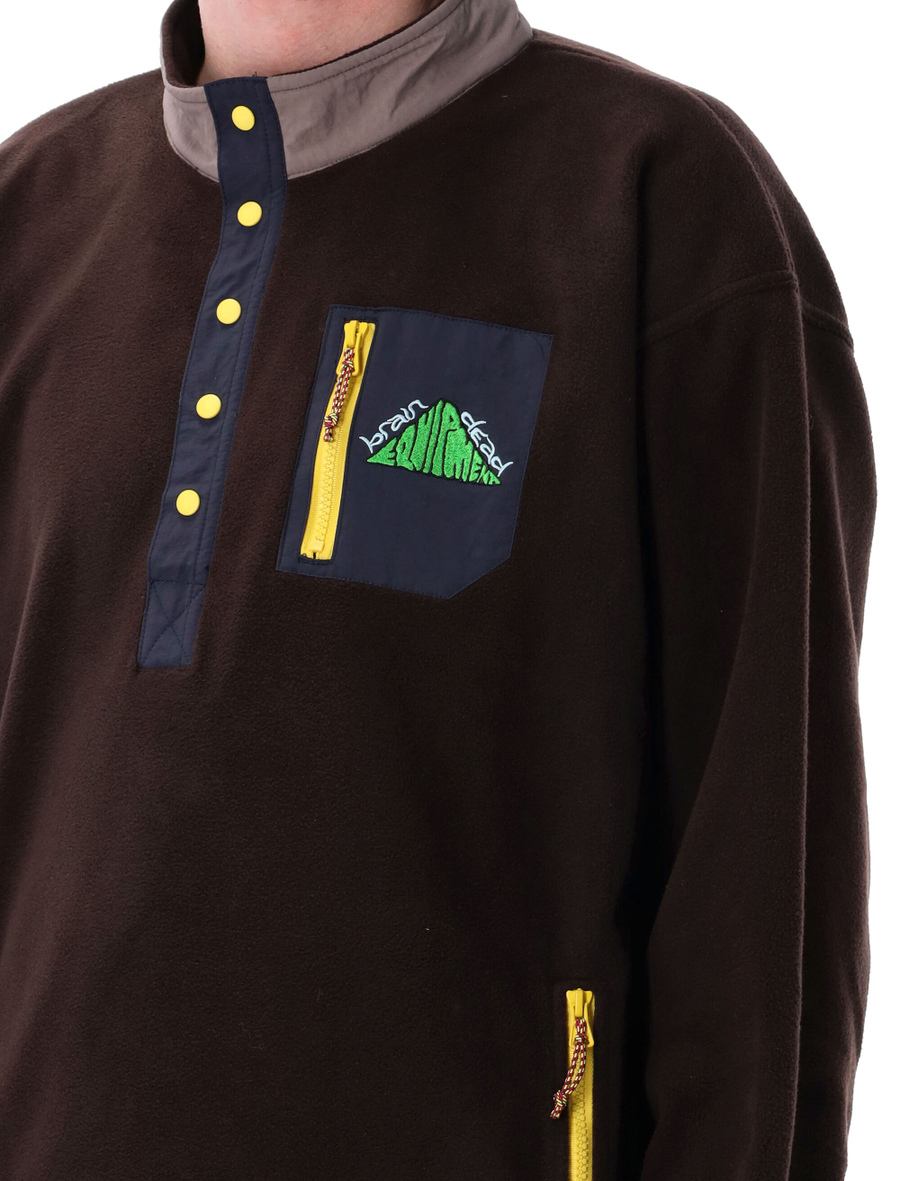 Equipment ripstop pullover fleece jacket - Spazio Pritelli