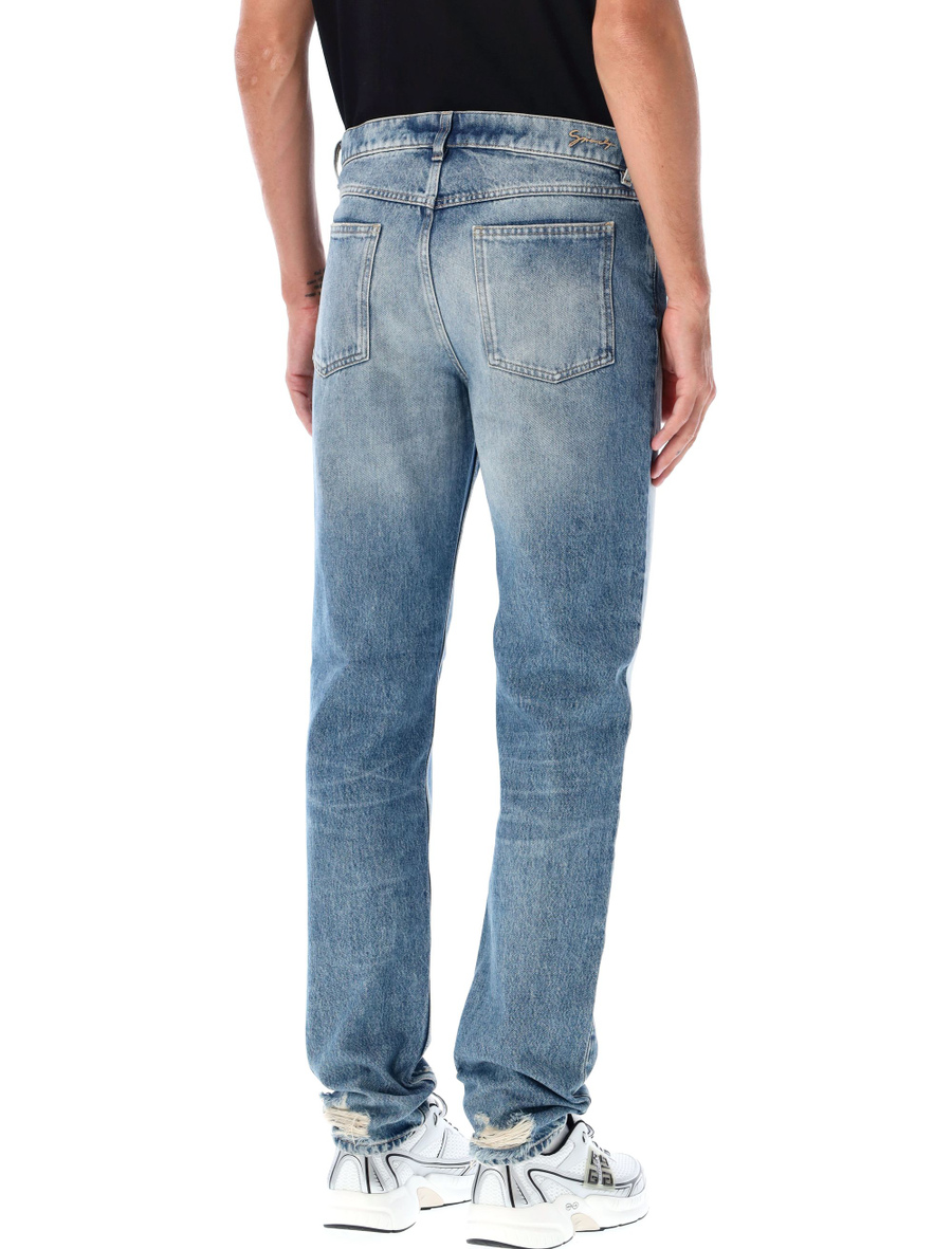 Strongly wash slim denim - Spazio Pritelli