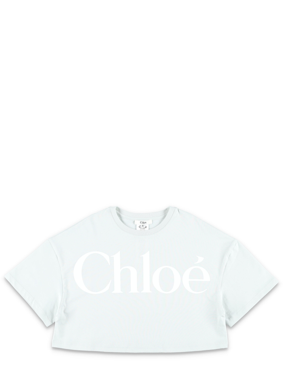 Kid - Cropped logo t-shirt - Spazio Pritelli