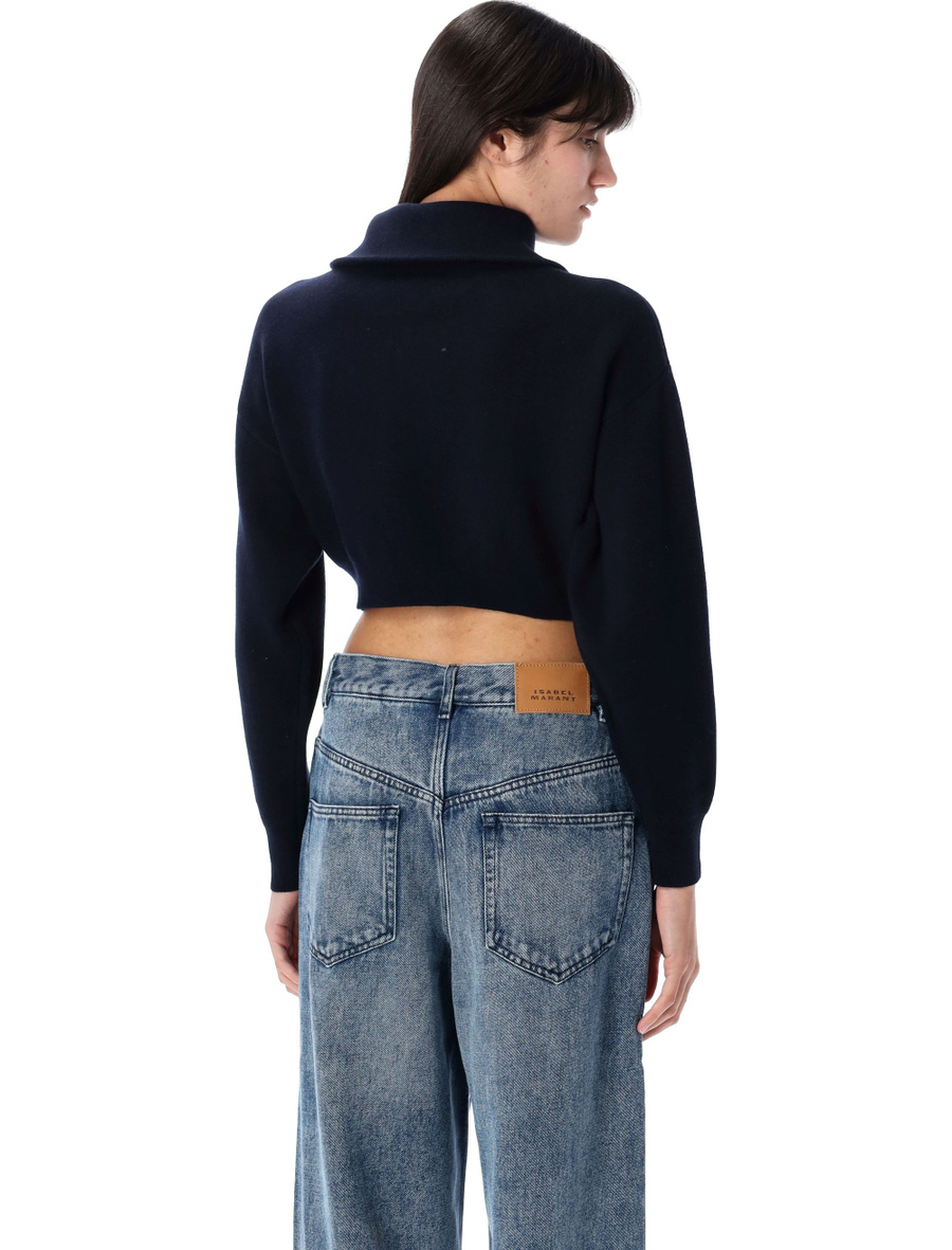 Oxane zip cropped cardigan - Spazio Pritelli
