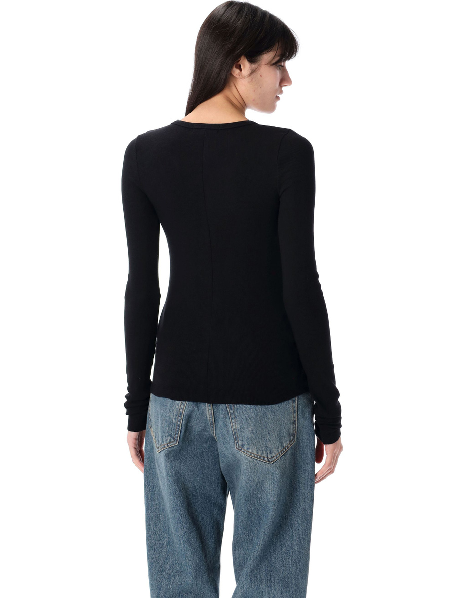 Long sleeve fitted top - Spazio Pritelli