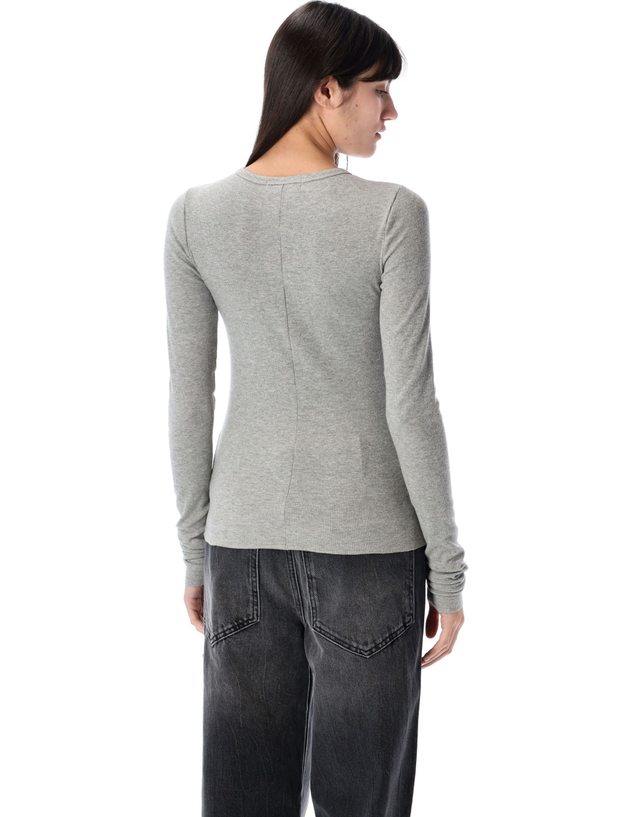 Long sleeve fitted top - Spazio Pritelli