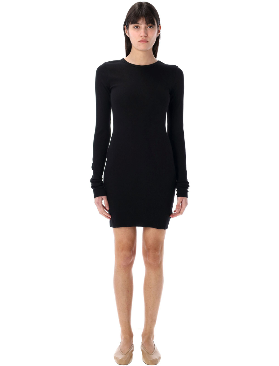 Long sleeve crewneck mini dress - Spazio Pritelli