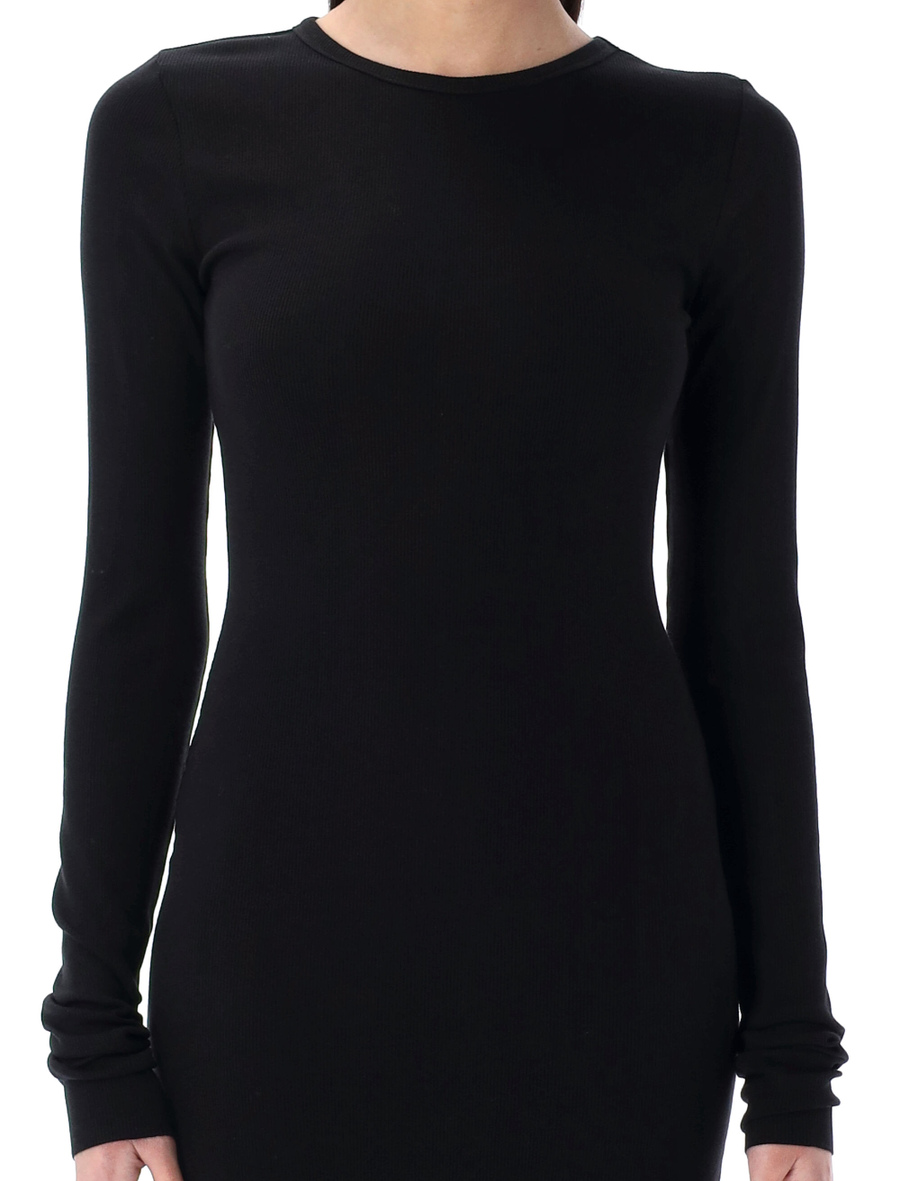Long sleeve crewneck mini dress - Spazio Pritelli