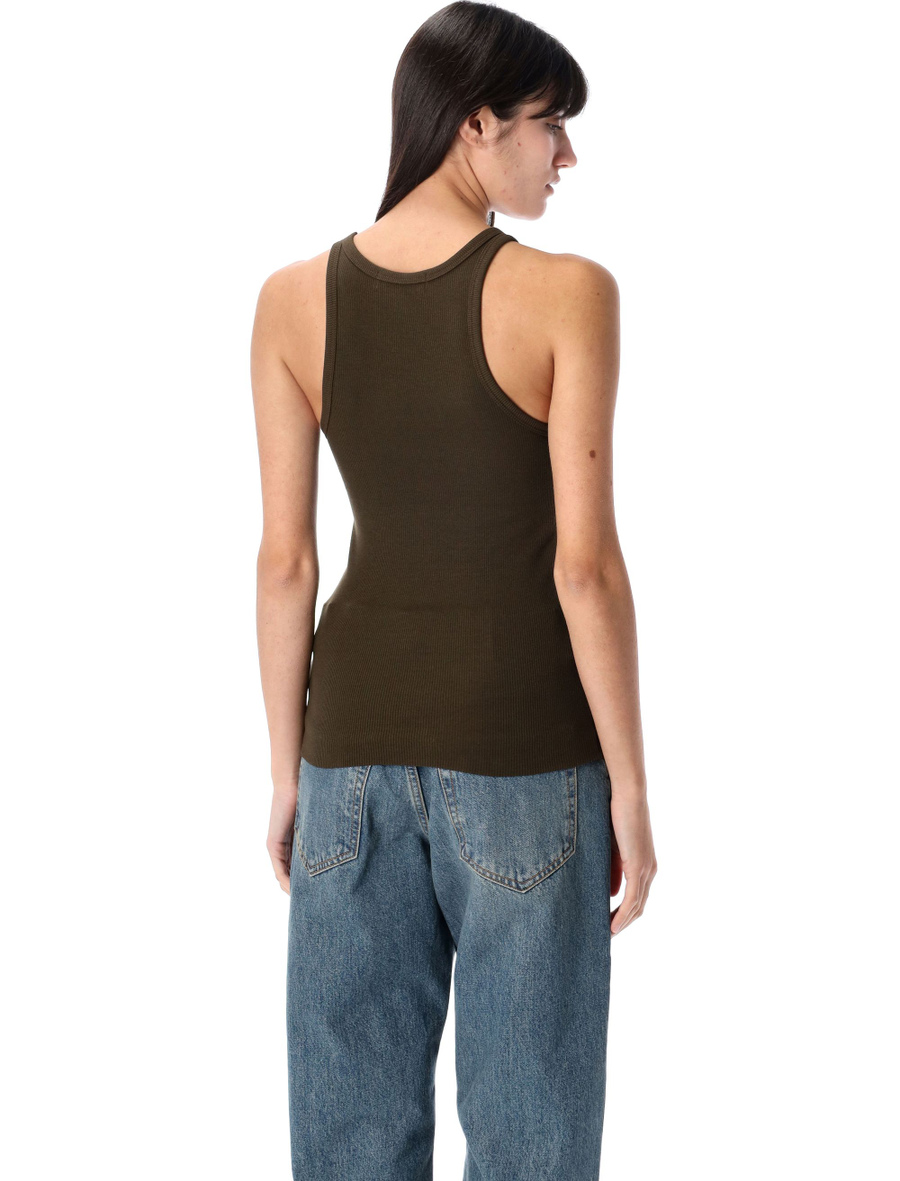 High neck fitted tank - Spazio Pritelli