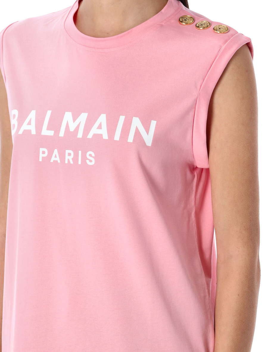 3-button tank top - Spazio Pritelli