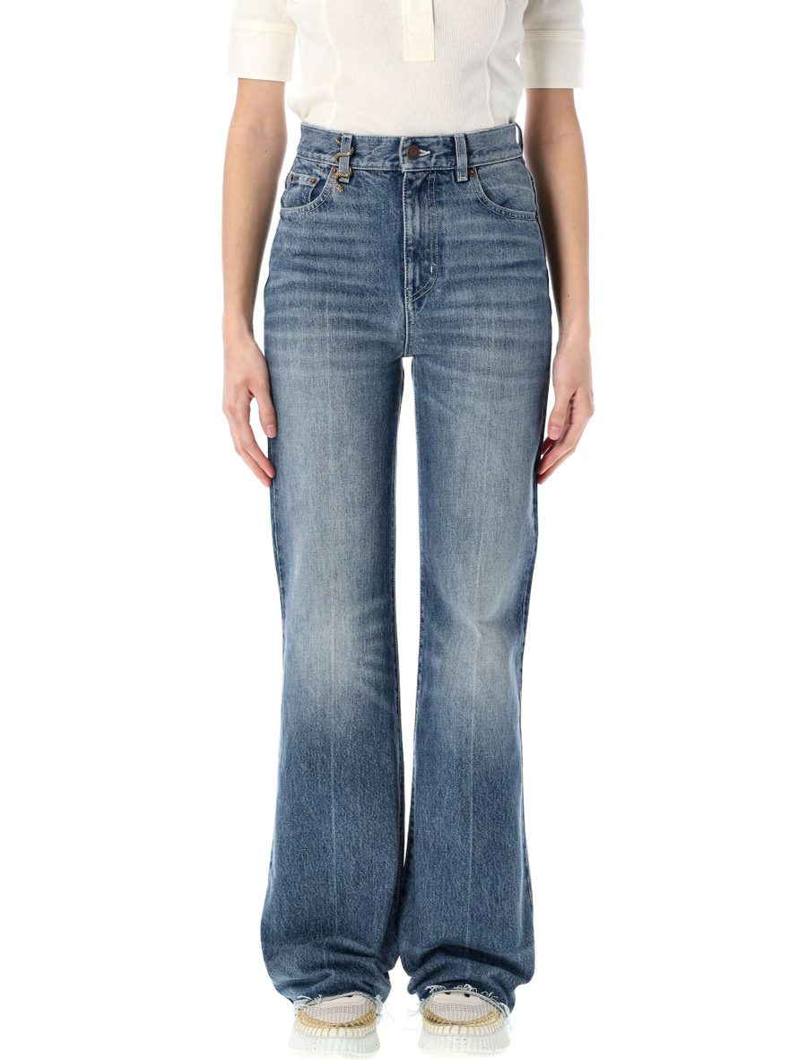 Bootcut denim jeans - Spazio Pritelli